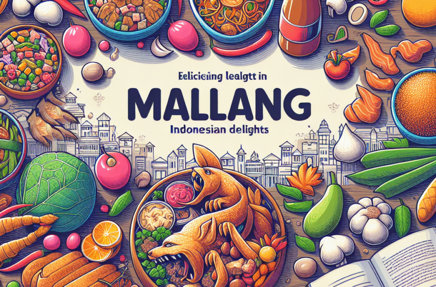 Rahasia Kuliner Lezat yang Wajib Dicoba di Malang