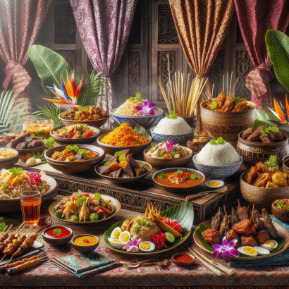 Kelezatan Makanan Lokal Indonesia yang Mendunia
