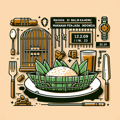 Rahasia di Balik Menu Makanan Penjara Indonesia: Dari Nasi Bungkus hingga