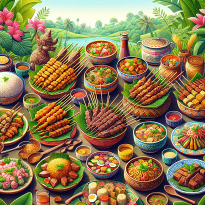 Kelezatan Terselubung: Jelajahi Ragam 30 Makanan Khas Indonesia