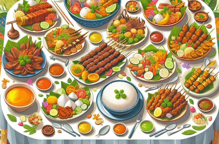 Kelezatan Makanan Asli Indonesia yang Mendunia