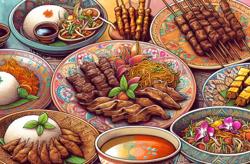 Exploring the Vibrant World of Sketsa Makanan Indonesia: A Culinary Art